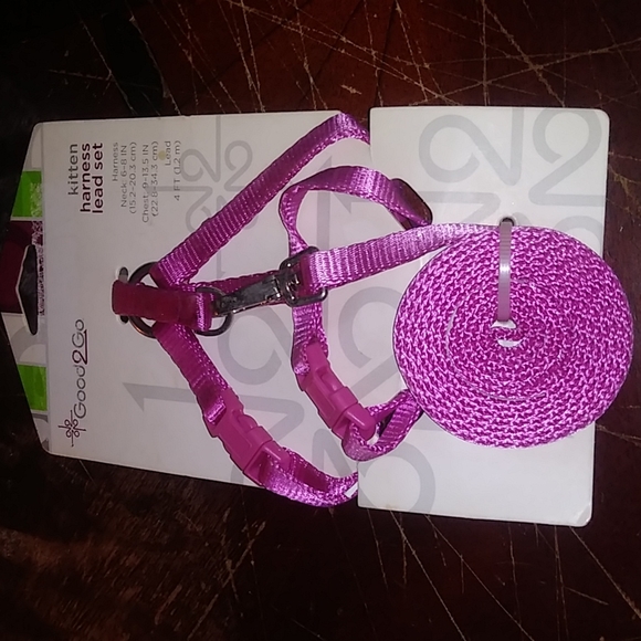 Good2go. Kitten harness lead set